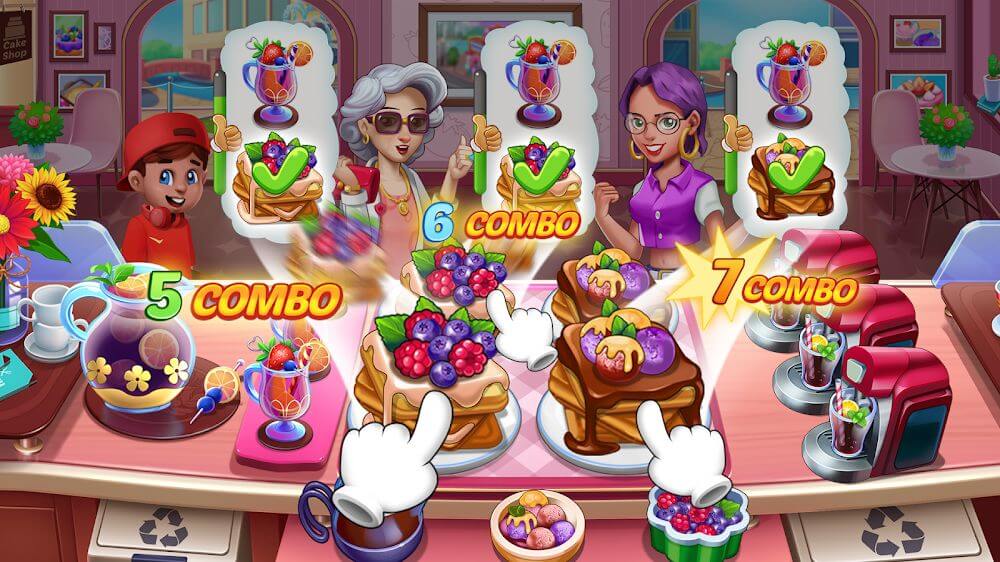 Cooking Town Mod APK gameplay screenshot 3