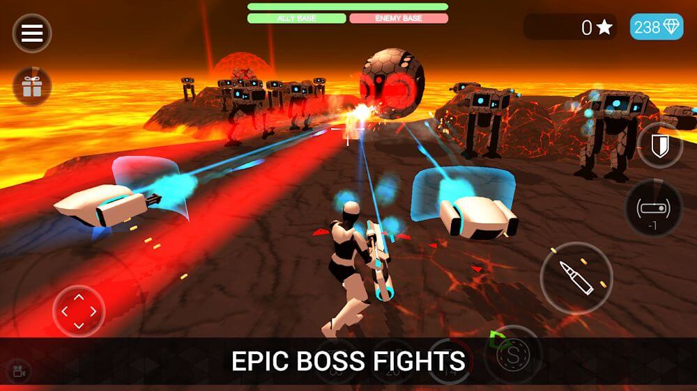 Combat of CyberSphere: Online screenshot 4