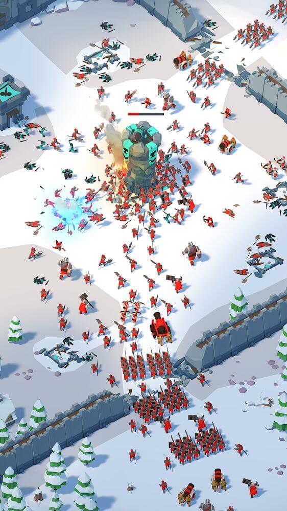 Idle Siege: War Simulator Game screenshot 4