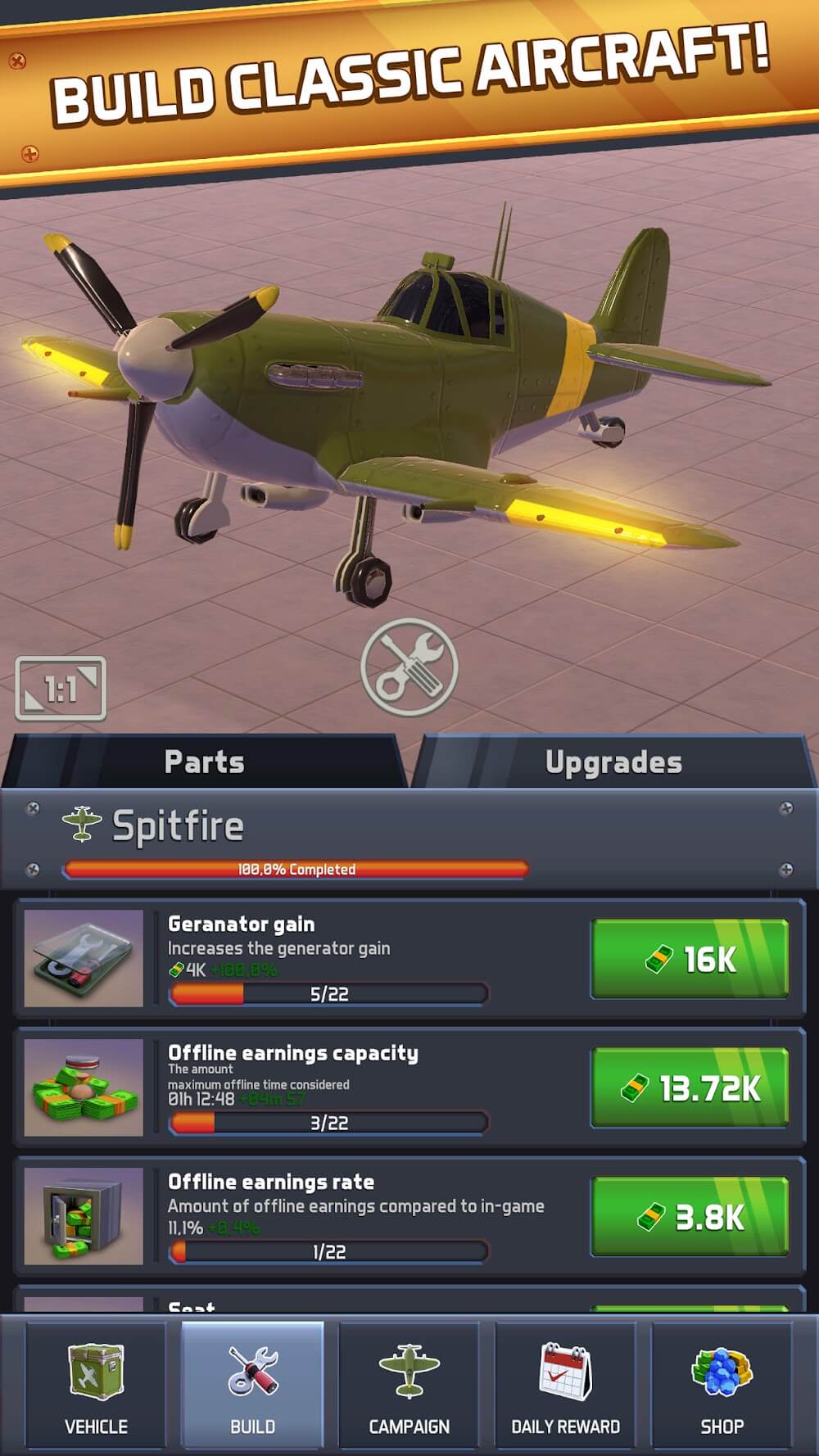 Idle Planes: Air Force Squad screenshot 3