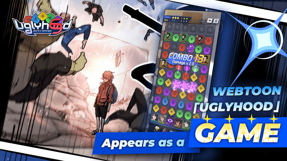 Uglyhood: Puzzle Defense screenshot 2
