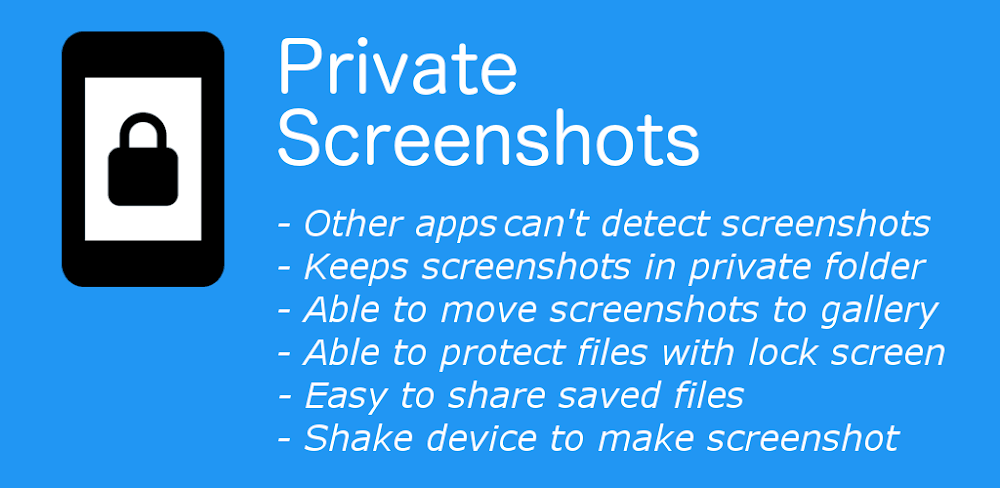 Private Screenshots screenshot 1
