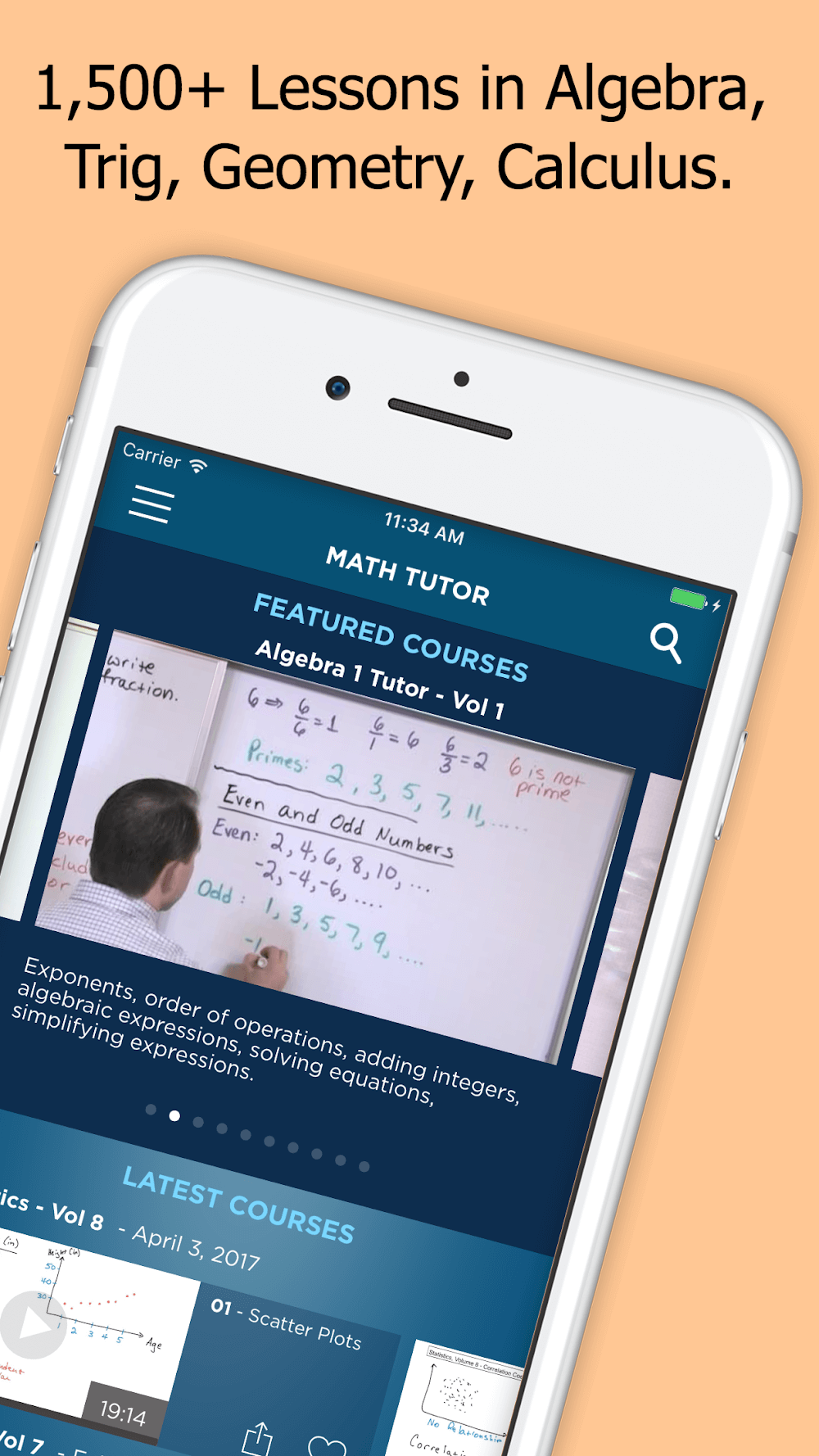 MathTutor screenshot 2