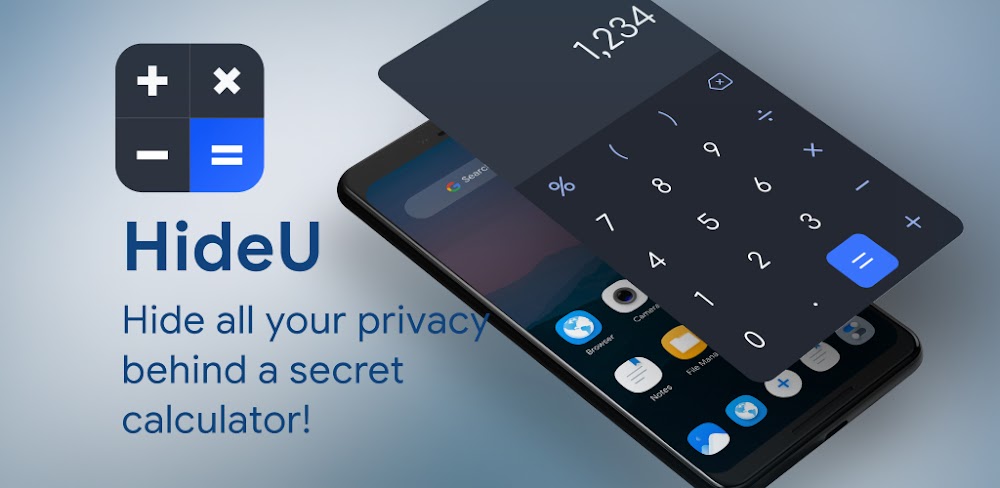 HideU: Calculator Lock screenshot 1