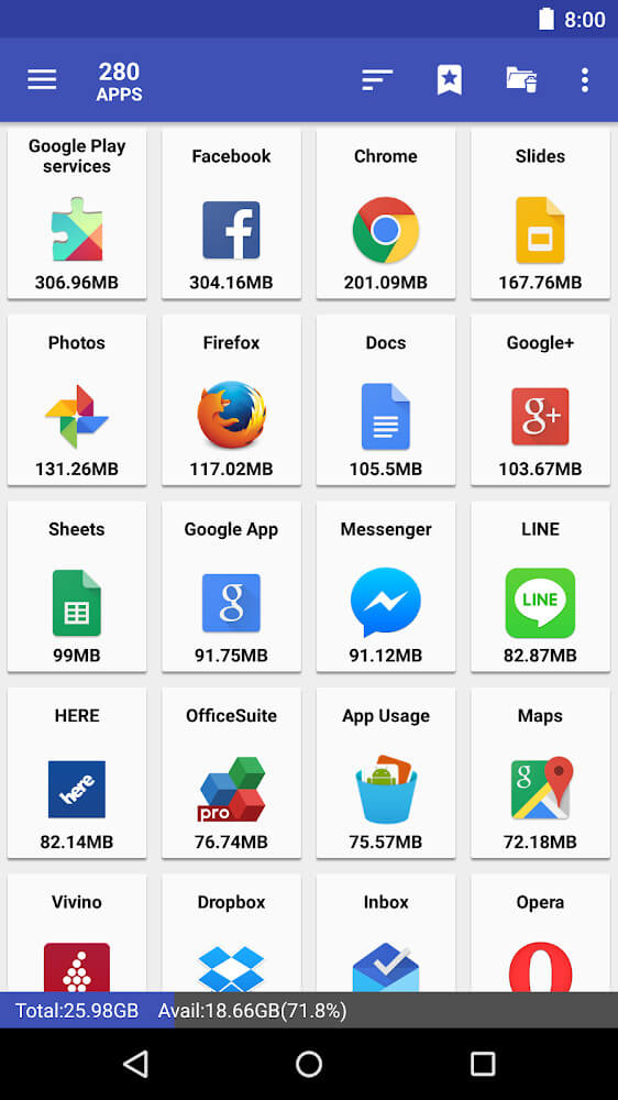 AppMgr Pro III preview 5
