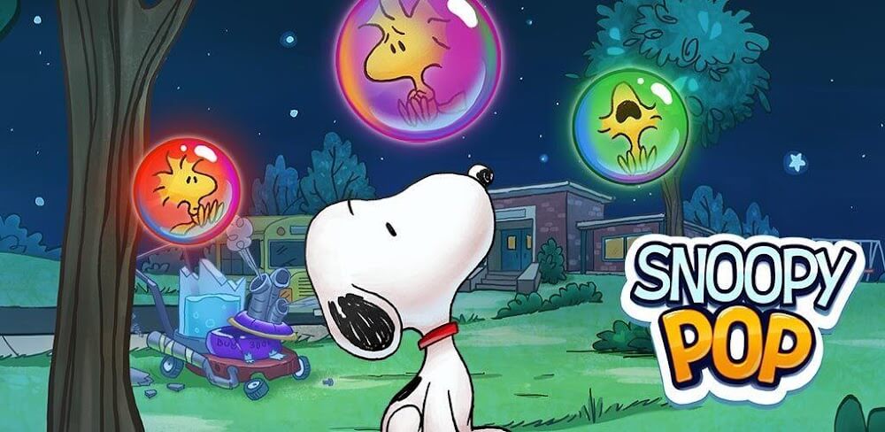 Bubble Shooter - Snoopy POP screenshot 1
