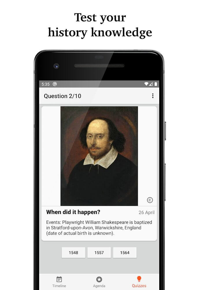 Historical Calendar screenshot 4