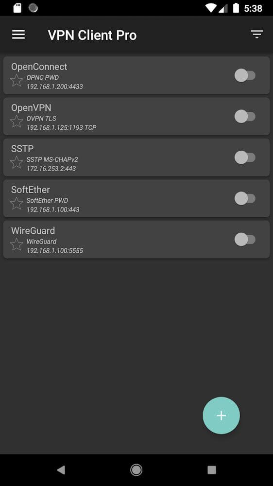 VPN Client Pro screenshot 2