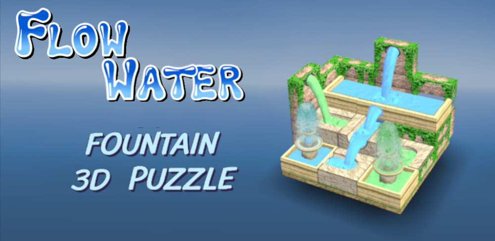 Flow Water Fountain 3D Puzzle screenshot 1