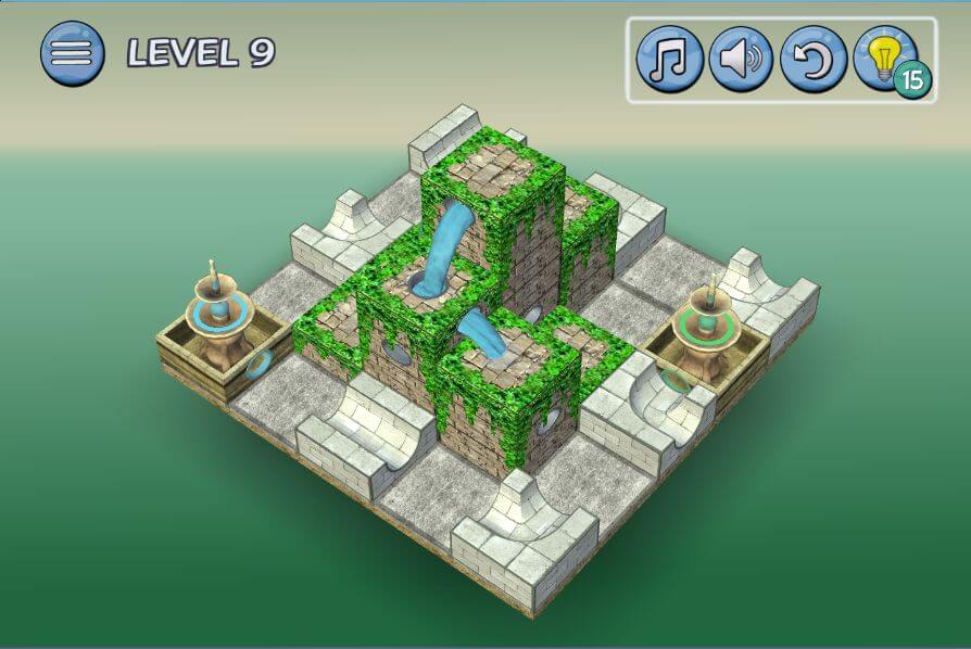 Flow Water Fountain 3D Puzzle screenshot 4