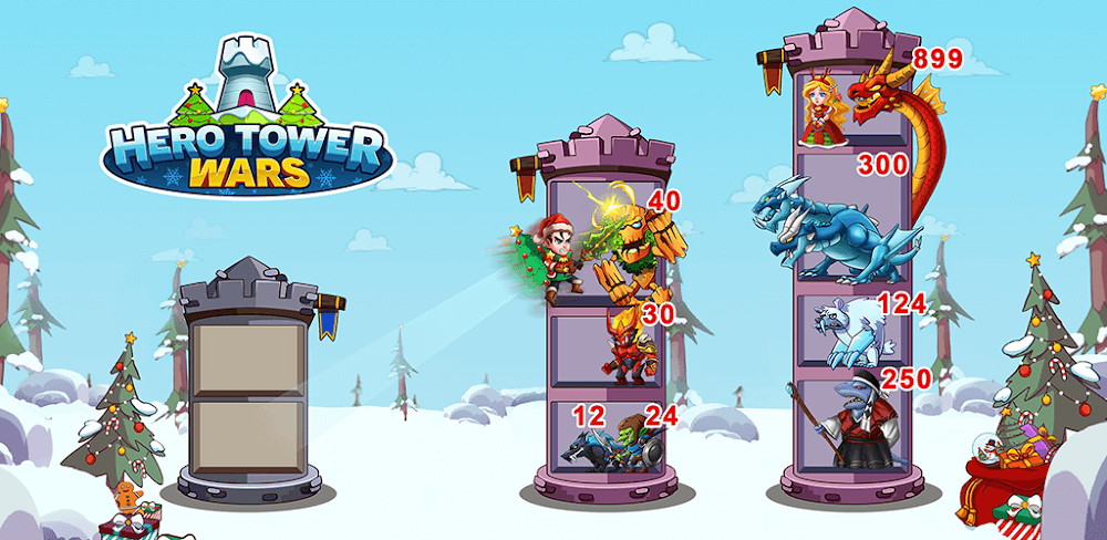 Hero Tower Wars screenshot 1