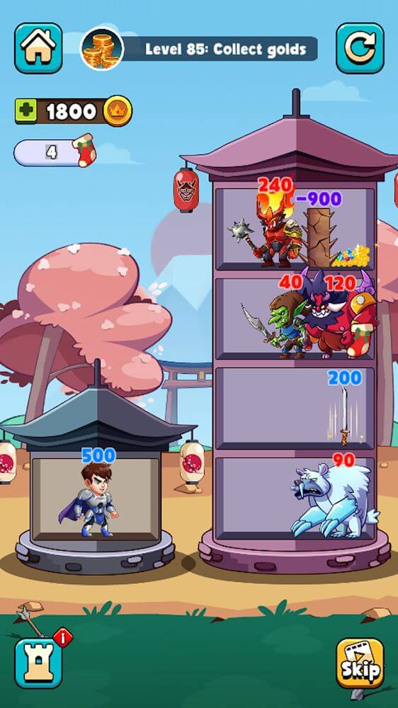 Hero Tower Wars screenshot 4