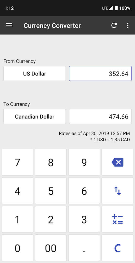ClevCalc - Calculator screenshot 4