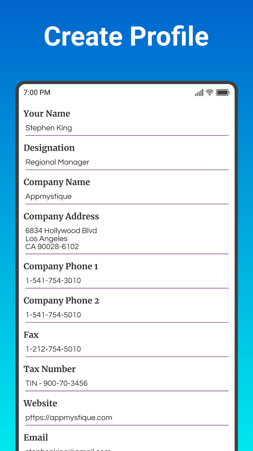 Letterhead Maker screenshot 3