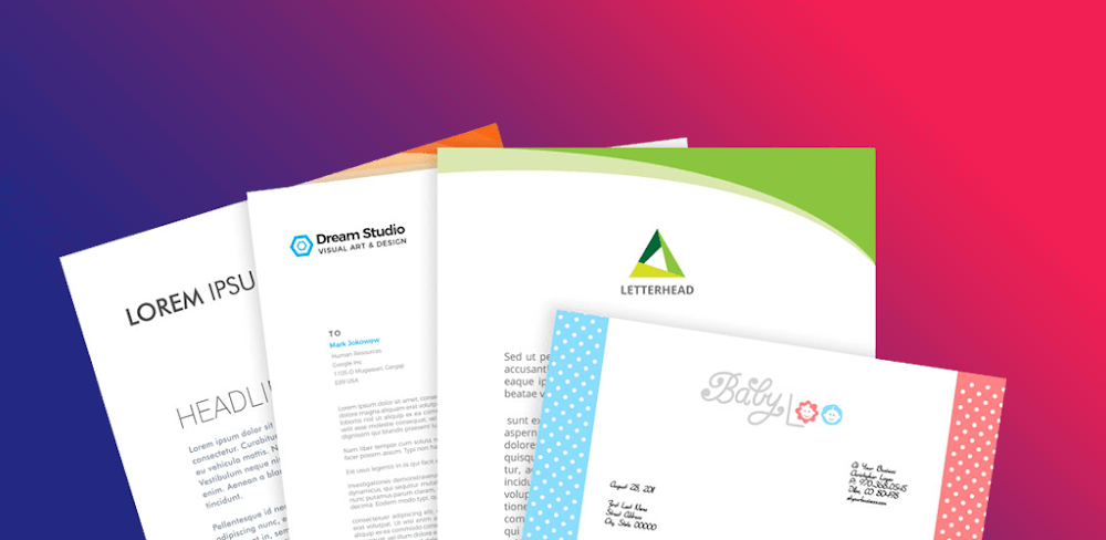 Letterhead Maker screenshot 1