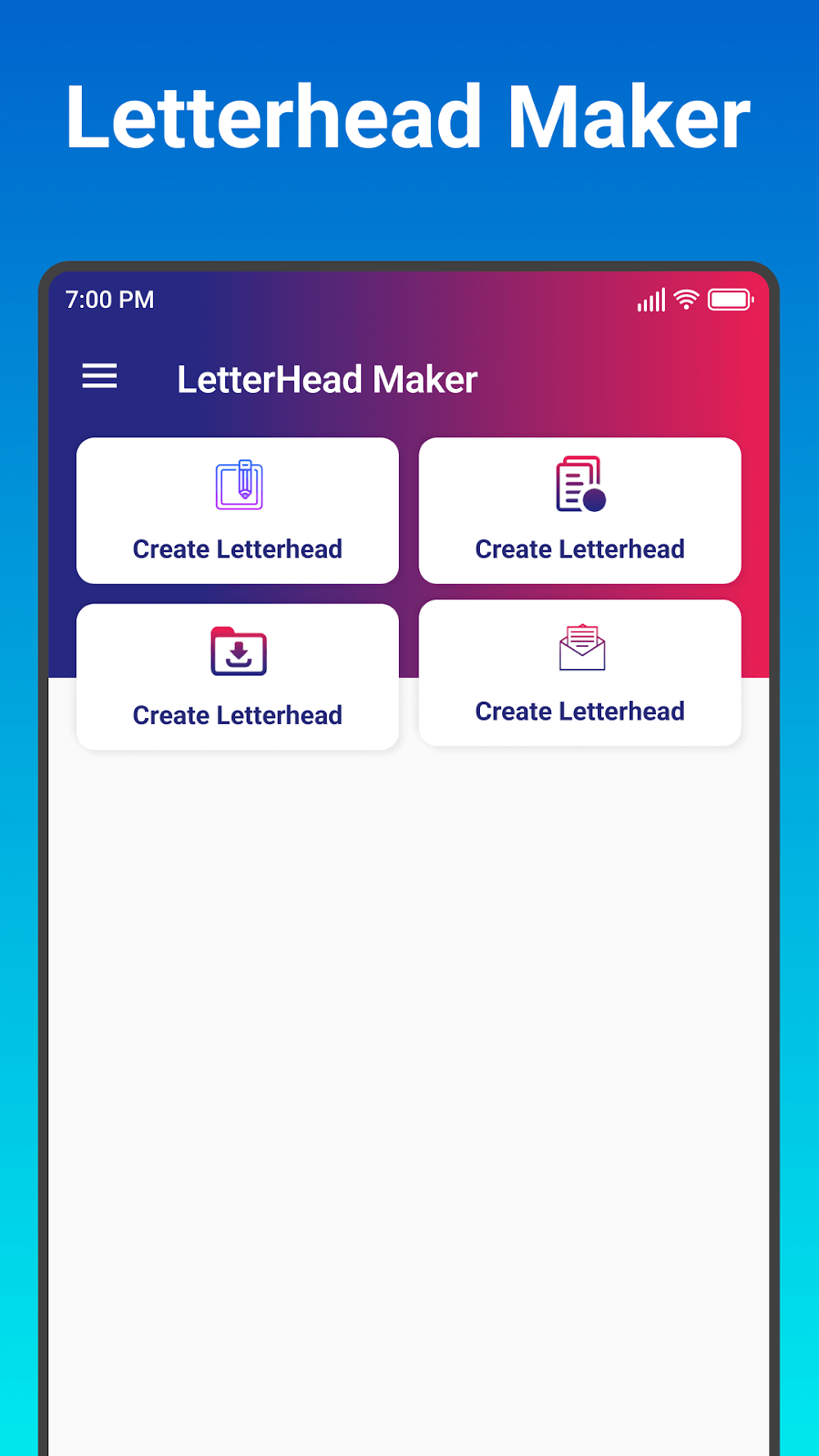 Letterhead Maker screenshot 2