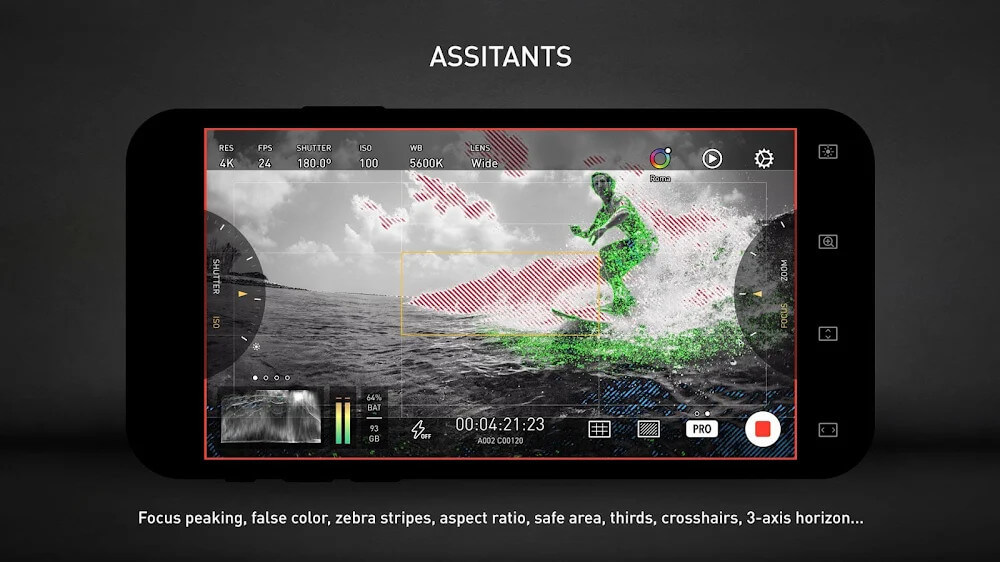 Protake - Mobile Cinema Camera screenshot 5