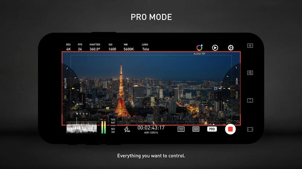 Protake - Mobile Cinema Camera screenshot 3
