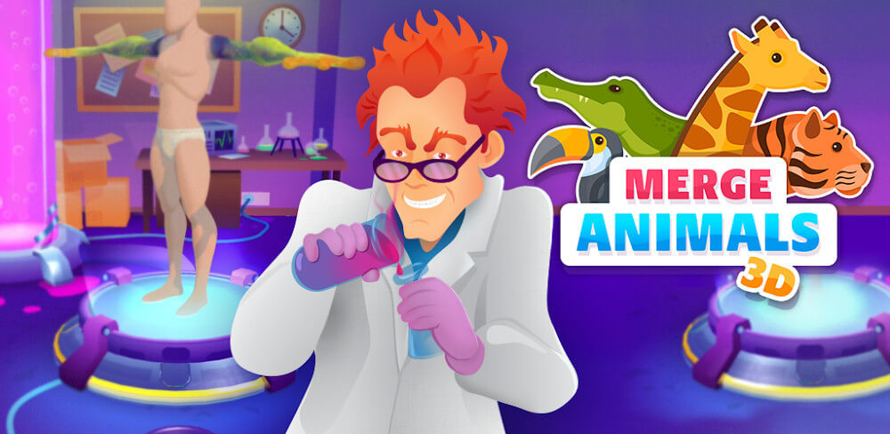 Merge Animals 3D screenshot 2
