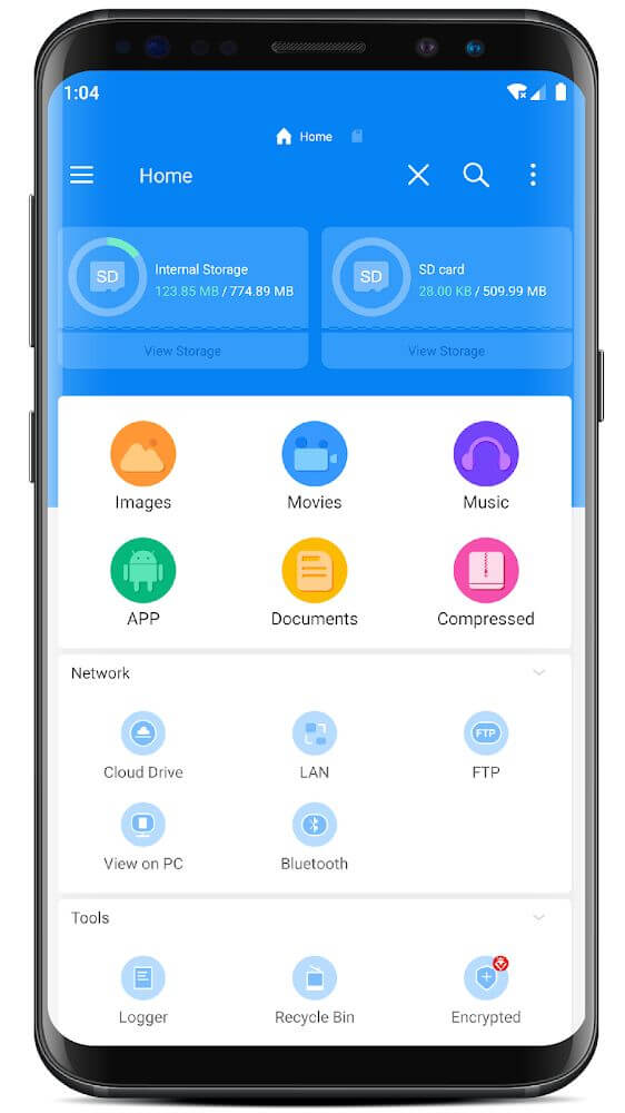RS File Manager screenshot 2