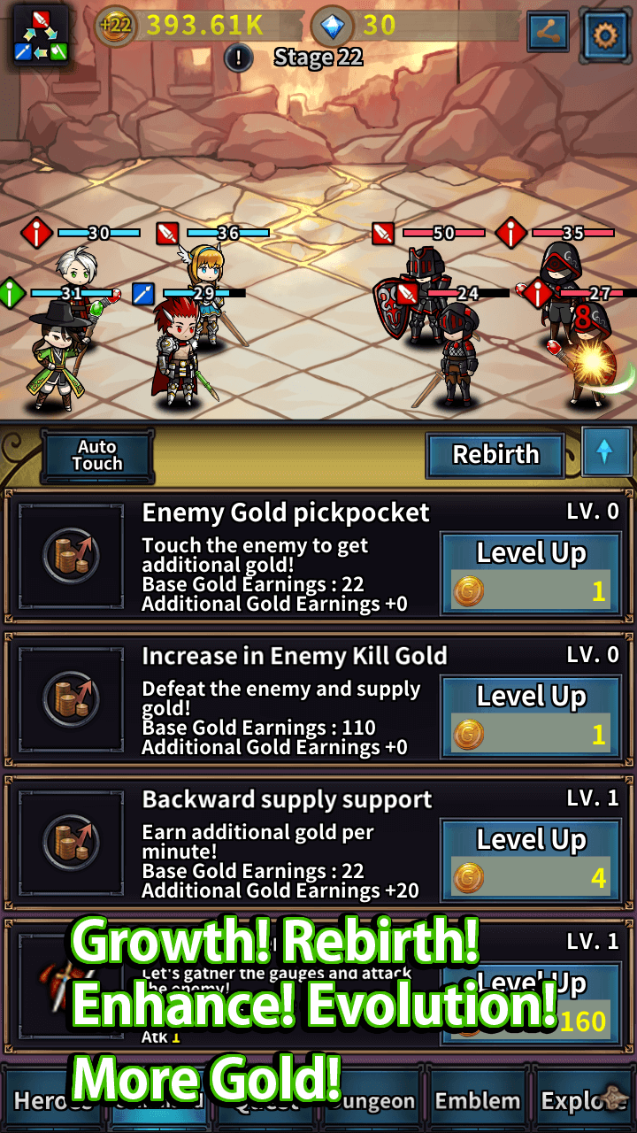 Rebirth Heroes screenshot 4