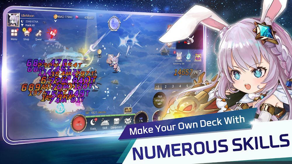 Idle Moon Rabbit screenshot 3