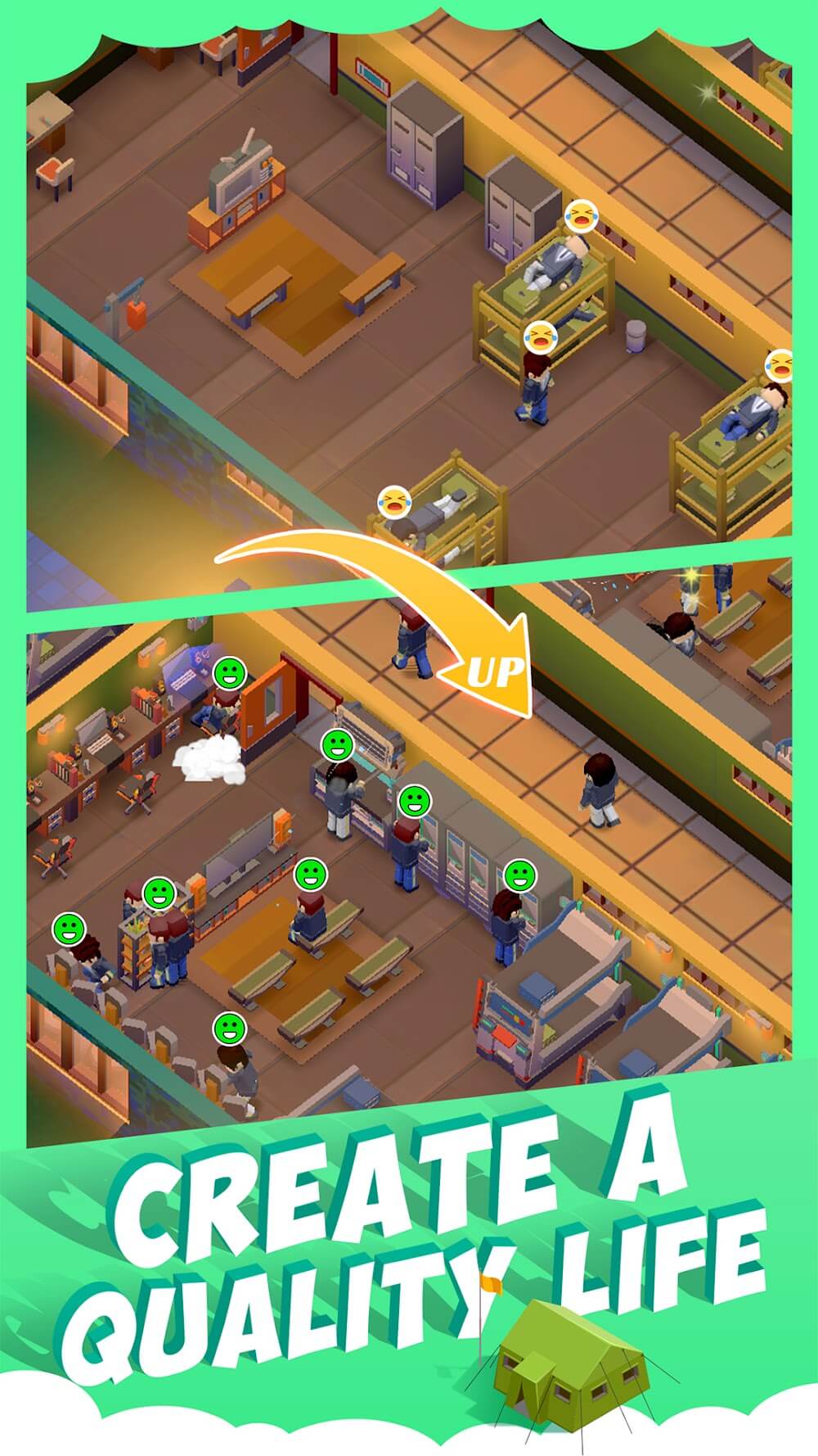 Idle Military SCH Tycoon gameplay screenshot 3