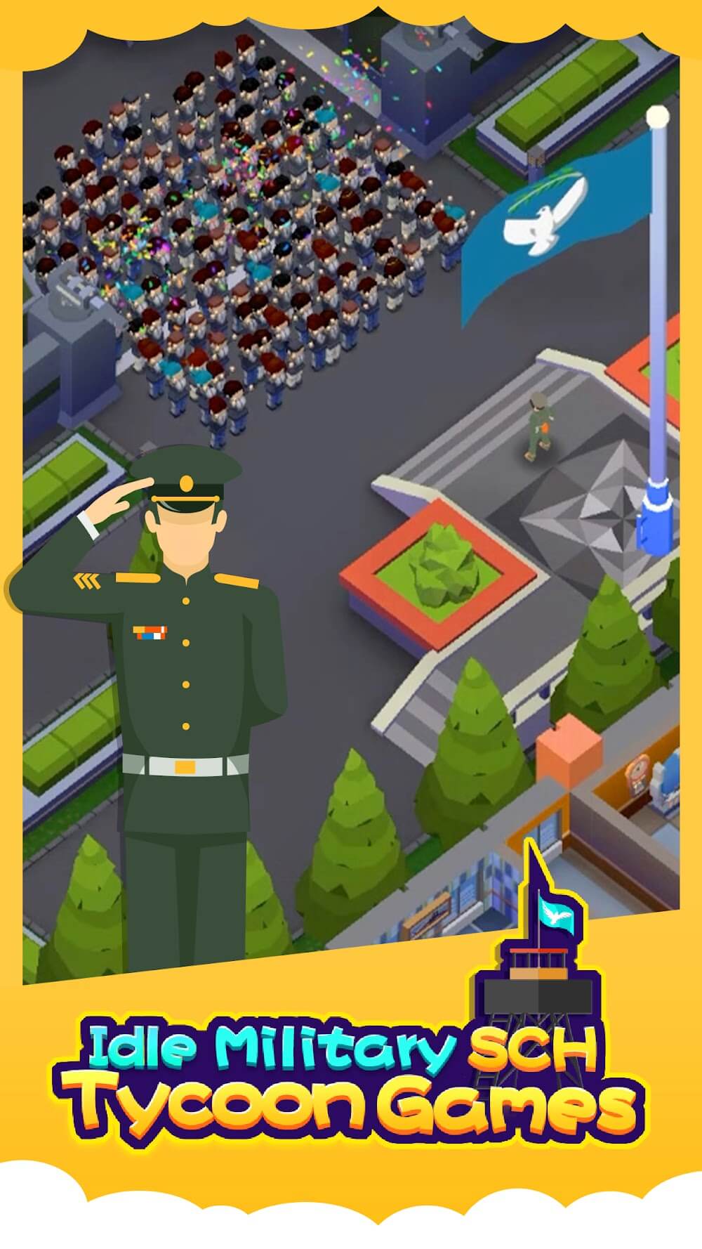 Idle Military SCH Tycoon gameplay screenshot 7