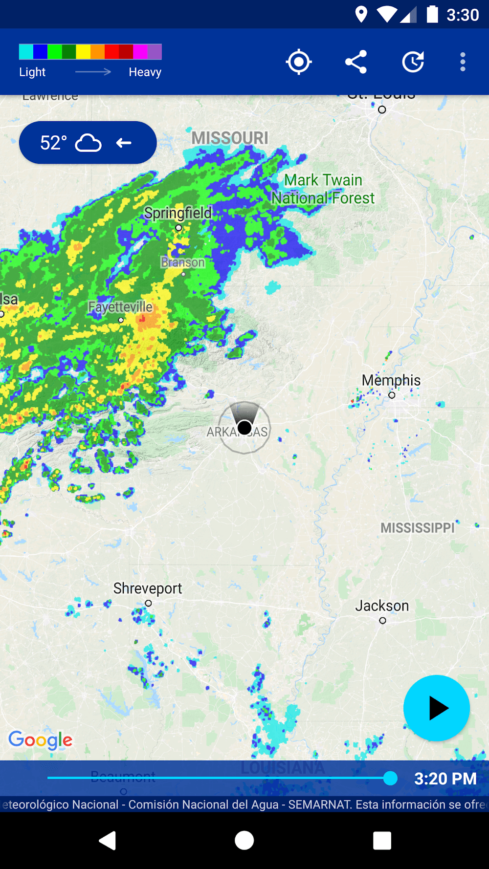 Rain Alarm screenshot 2