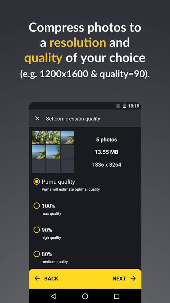 Puma Image Compressor Resizer screenshot 6
