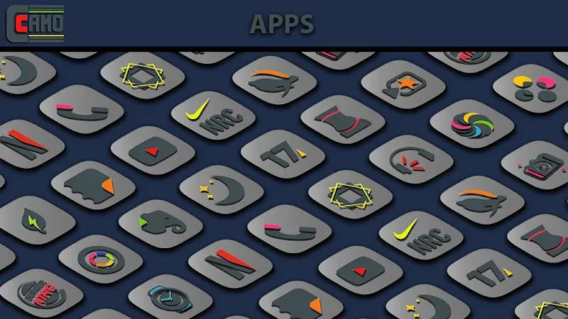 Camo Light Icon Pack screenshot 5