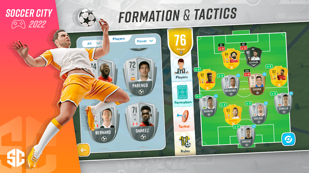 Soccer City - Football Manager screenshot 4