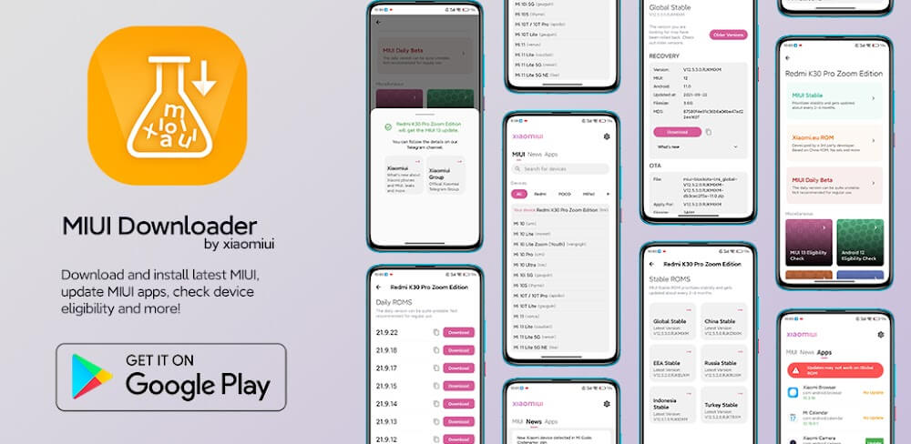 MIUI Downloader screenshot 1