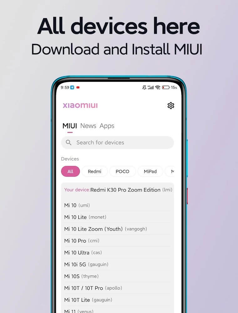 MIUI Downloader screenshot 2