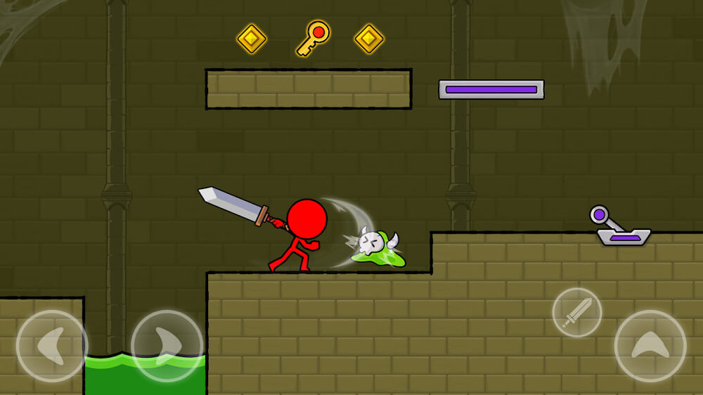 Red Stickman: Stick Adventure screenshot 6