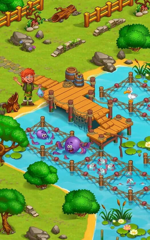 Vikings and Dragon Island Farm screenshot 5