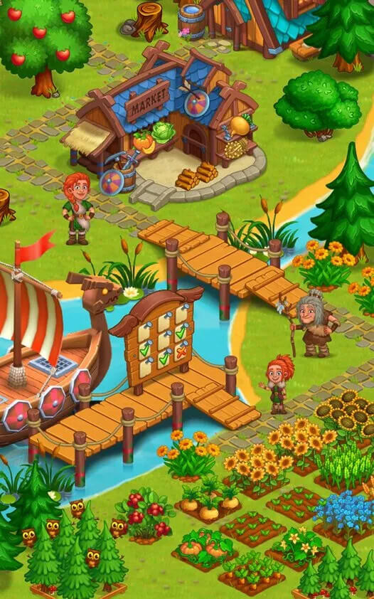 Vikings and Dragon Island Farm screenshot 6