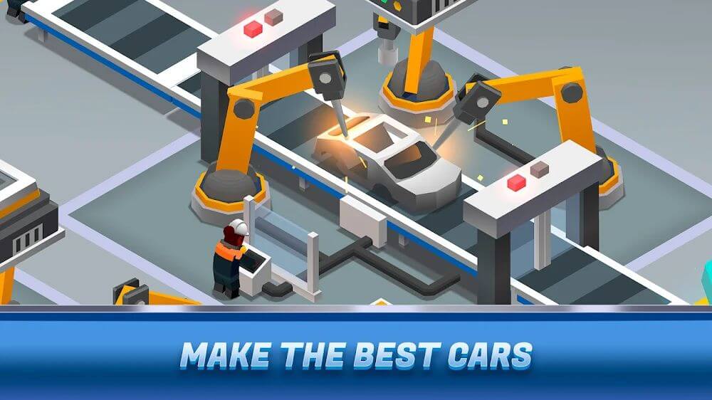 Idle Car Factory Tycoon screenshot 2