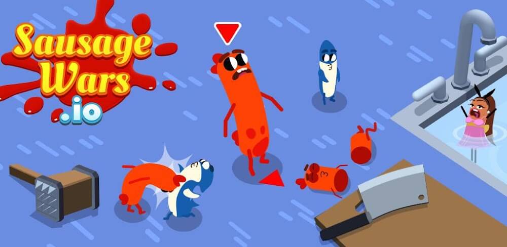 Sausage Wars.io screenshot 1