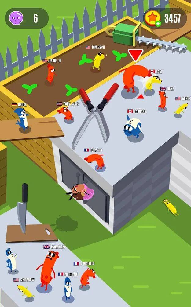 Sausage Wars.io screenshot 5