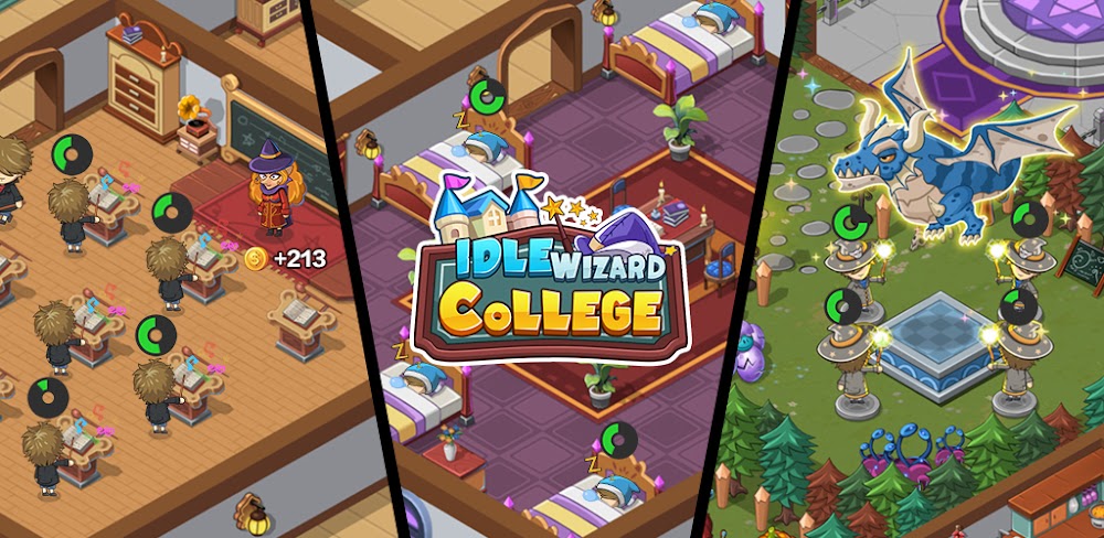 Idle Wizard College screenshot 1