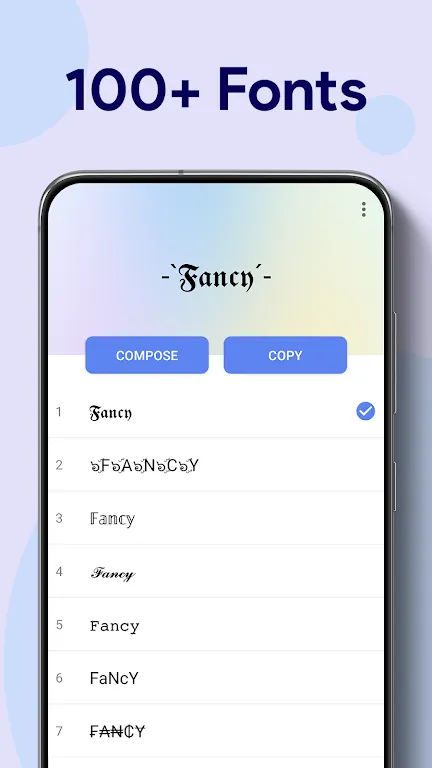 Fancy Fonts social media integration 6
