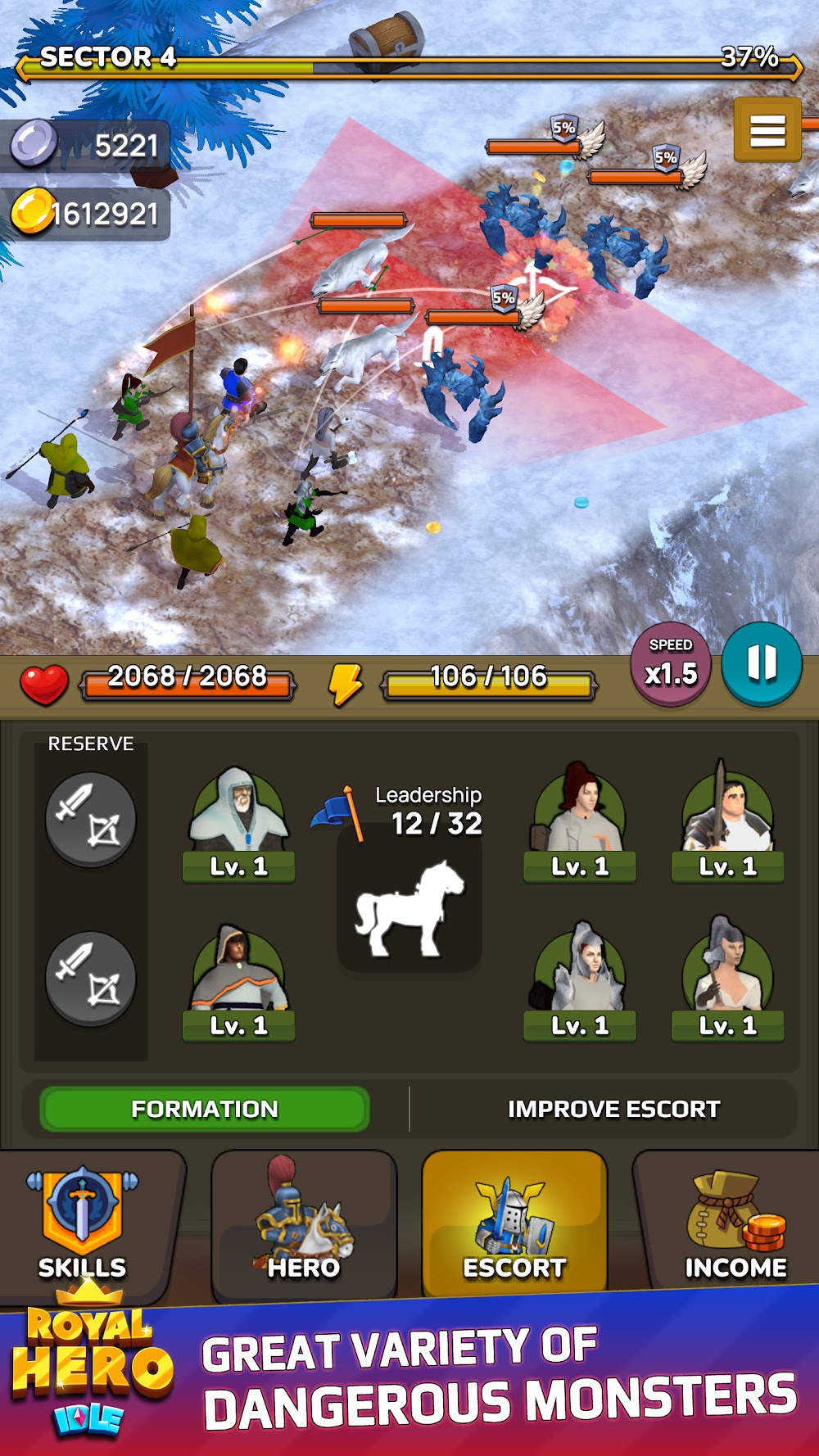 Idle Royal Hero screenshot 6
