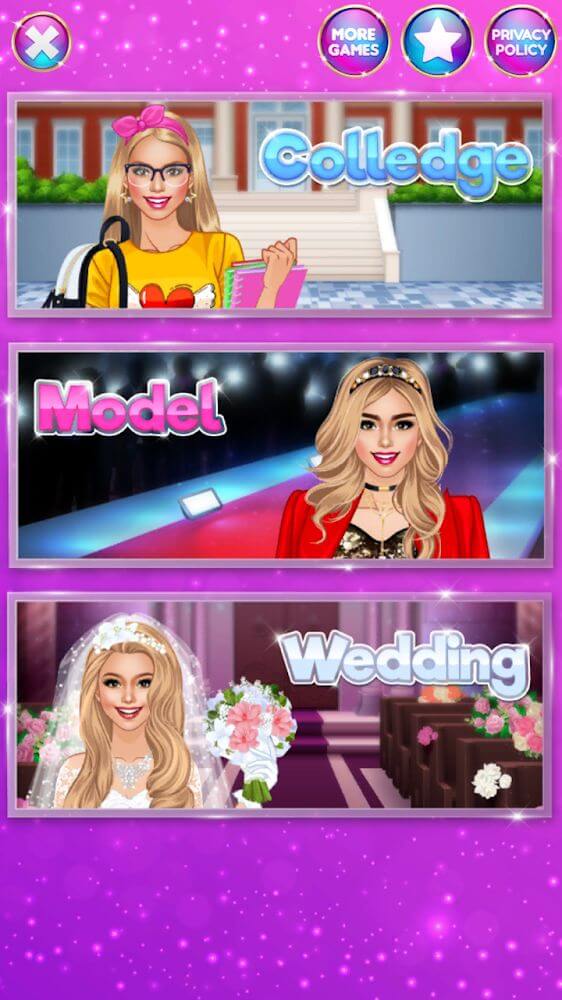 Superstar Career: Dress Up screenshot 2