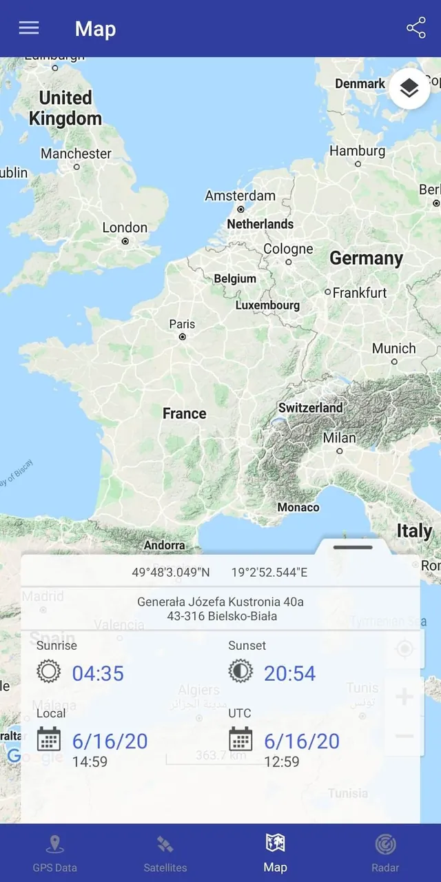 GPS Data screenshot 5