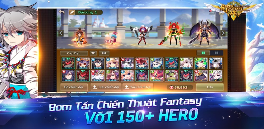 Super Fantasy War gameplay screenshot 1