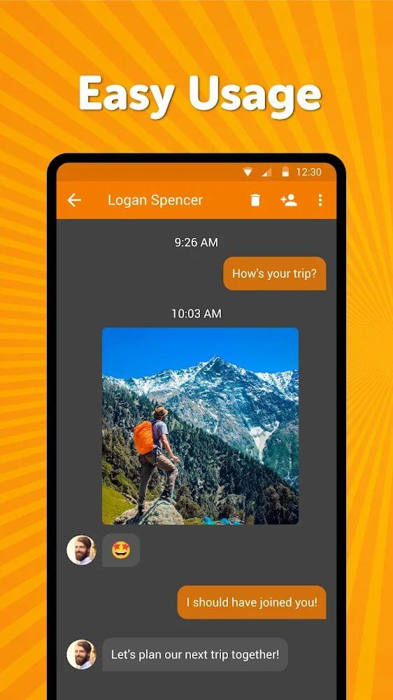Simple SMS Messenger screenshot 3