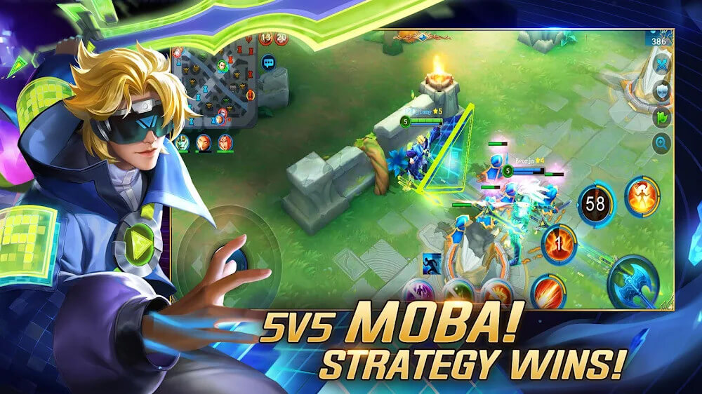 Heroes Evolved Mod APK gameplay screenshot 2