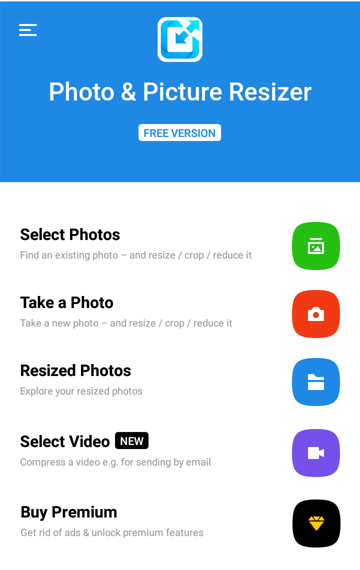 Photo & Picture Resizer screenshot 2