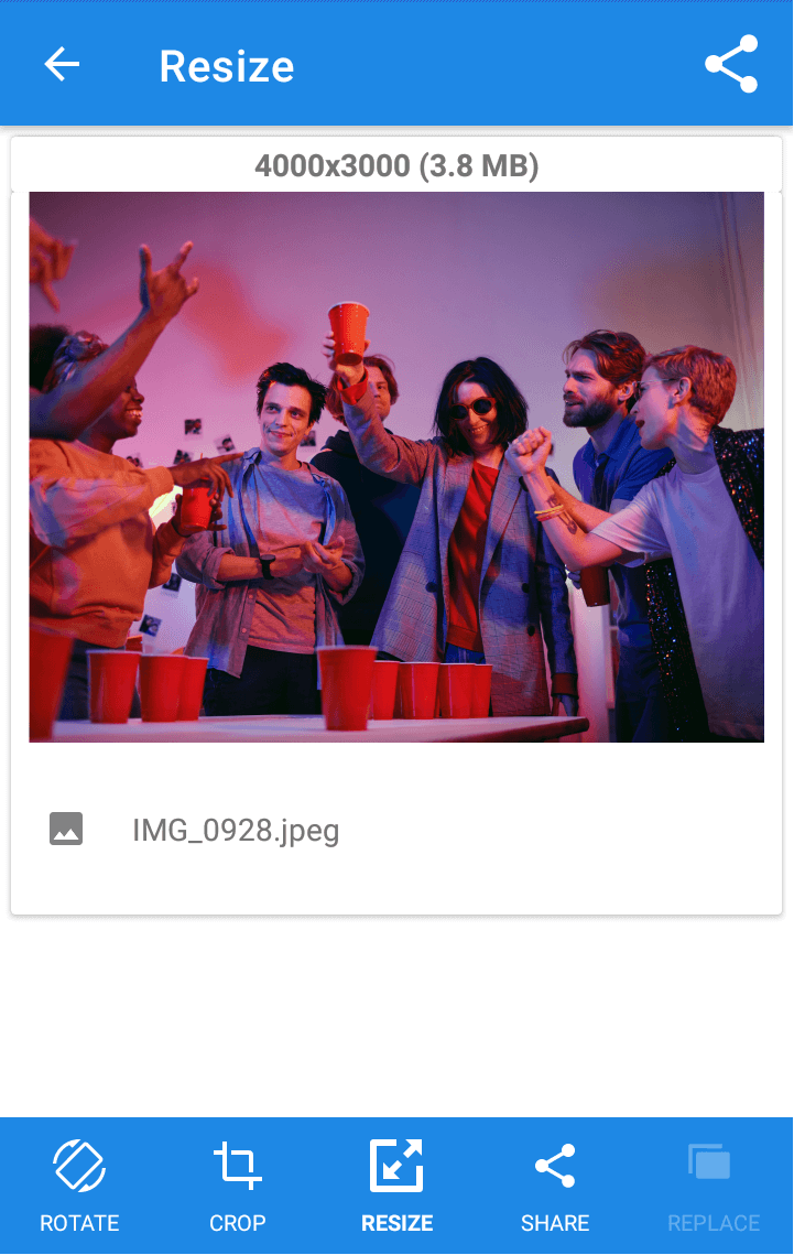 Photo & Picture Resizer screenshot 3